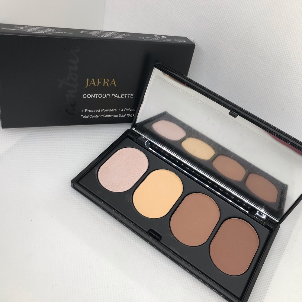 Jafra Contour Palette with Cream and Brown Shades